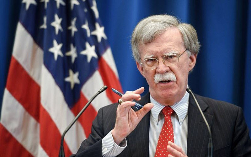 US National security adviser John Bolton