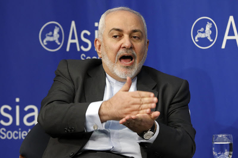 Iran regime’s Foreign Minister Mohammad Javad Zarif
