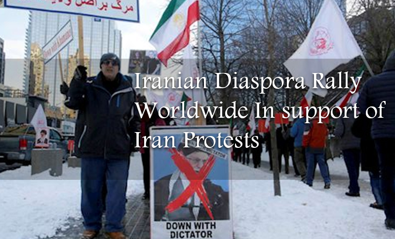 Worldwide Demonstrations of Iranian diaspora in Support of Iran Protests 