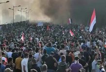 Anti-Iran Protests in Iraq Following Assassination Iraqis protest Iranian interference