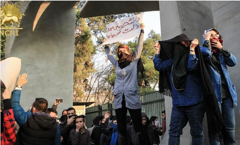 Many people in Iran are renewing their calls for regime change