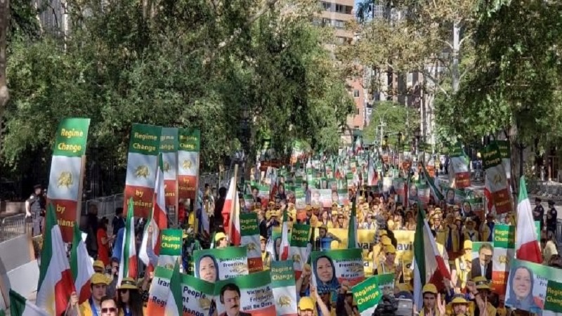“No to Rouhani”