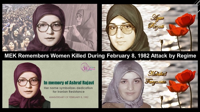 MEK Remembers Women Killed During February 8, 1982 Attack by Regime