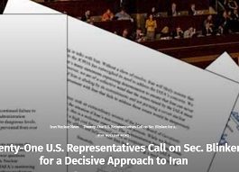 American Representatives Call on the U.S Administration for Tougher Policy Towards Iran