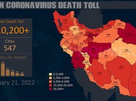 Iran: Coronavirus Fatalities Across the Country Is More Than 510,200