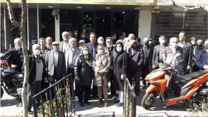 MEK Iran: Round of Protests by Iranian Retirees, Denouncing their Dire Situation