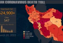 Iran: Coronavirus Death Toll Surpasses 524,900 Coronavirus Death Toll Surpasses 524,900