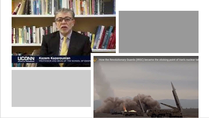 Professor Kazem Kazerounian of the University of Connecticut, one of the main organizers of this letter and leading coordinator of the Iranian Professionals' Ad Hoc Committee on Iran Policy, said, "The current designation is justified and should remain intact."