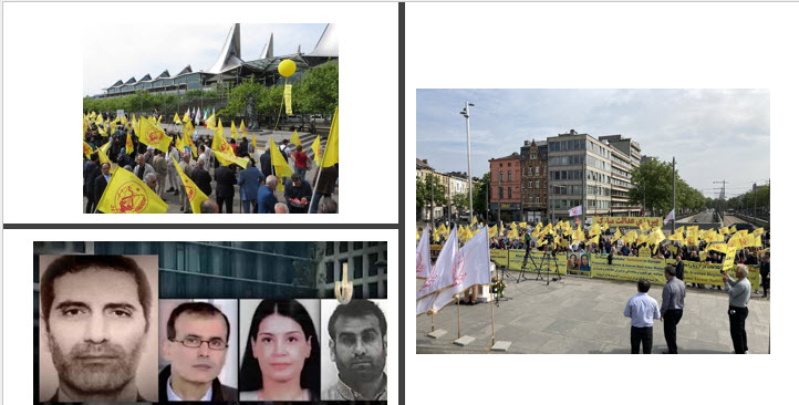 The court decided on 18 years in prison for Nasimeh Naami and Amir Saadouni, and 17 years for Mehrdad Arefani, as well as the loss of their Belgian citizenship and passports. They were also each fined €60,000.