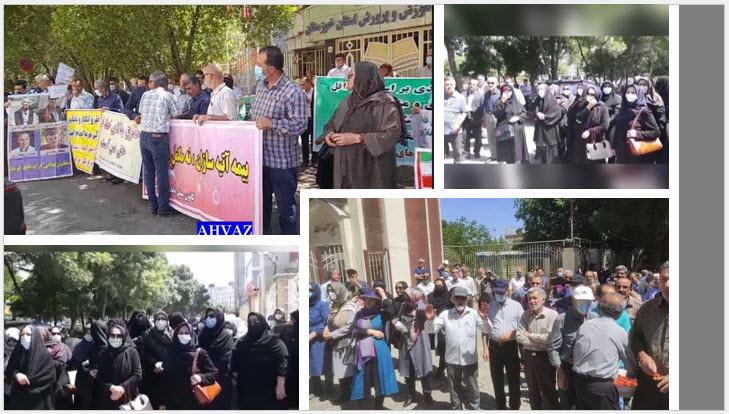 The Iranian Teachers' Trade Association has organized several nationwide protests in the last year to protest working conditions and low wages, as well as teacher arrests and restrictions on universal public education.