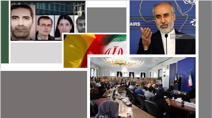 "We are hopeful that based on the measures taken, requests made, and efforts expended thus far, we can see the freedom of this valuable Iranian diplomat," the regime's Foreign Ministry spokesman Nasser Kanani said on July 13. 