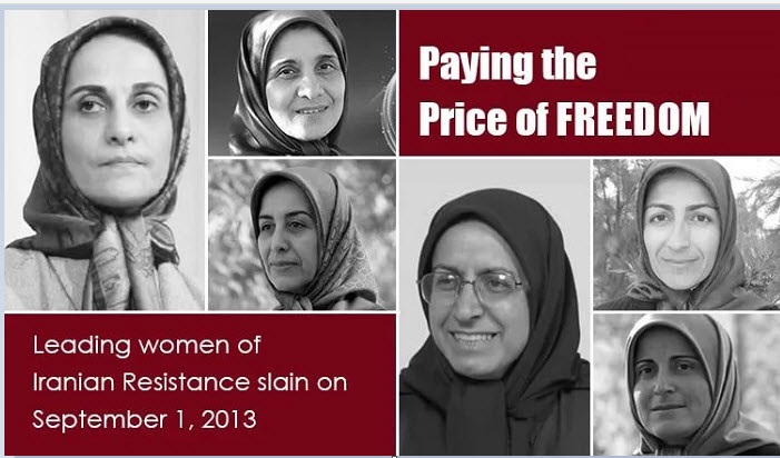 The Iranian opposition movement is led by selfless women who have given up everything in their lives to bring freedom and democracy to their country's people.