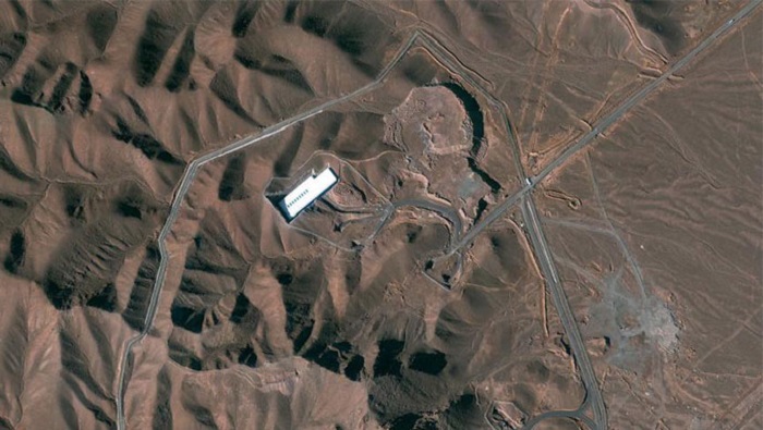 The Fordo site in Iran houses a uranium enrichment site deep inside the heart of a mountain.