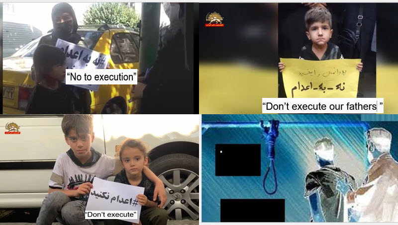 "They have not only executed my father, but they have also executed us and all our families," one young protester said.