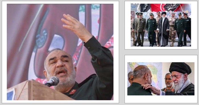 Hossein Salami, the commander of the IRGC terrorists, criticized France for "sheltering the MEK for years" while accusing the MEK of terrorism.