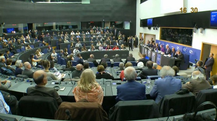 The European Parliament passed a resolution urging European Union member states to blacklist Iran's Revolutionary Guards (IRGC) for their role in spreading terrorism and oppressing protesters.