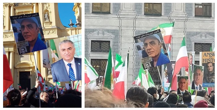 On February 19th, a rally was held in Munich by the remnants of the deposed former dictator of Iran, Mohammadreza Pahlavi, the Shah.