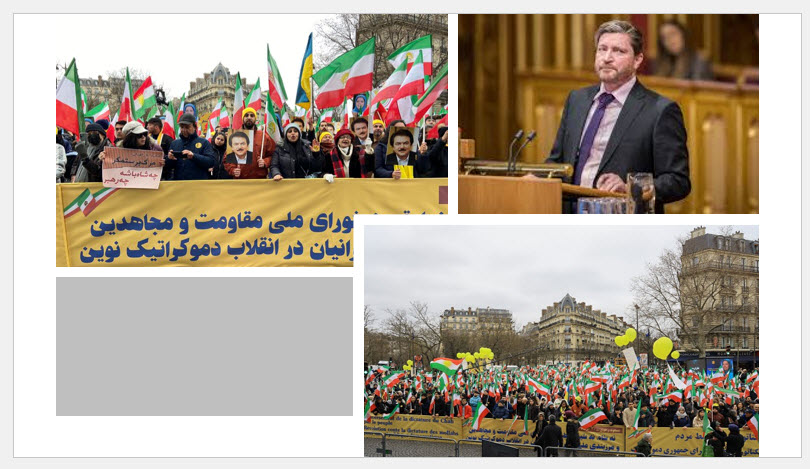Norwegian MP, Christian Tybring-Gjedde, a member of the parliament’s foreign affairs committee, expressed his support of the people while calling for the blacklisting of the regime’s Revolutionary Guards (IRGC).