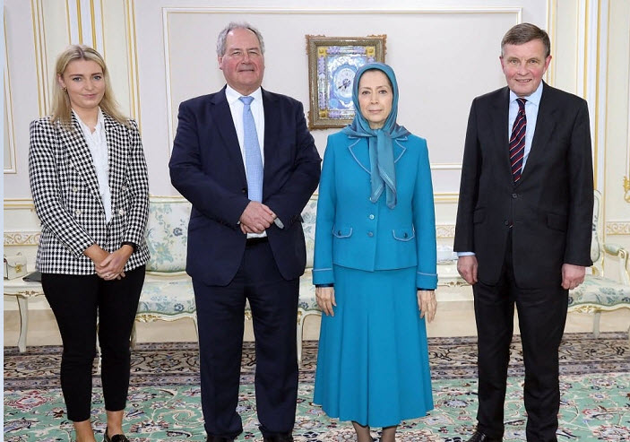 Mr. Jones and Mr. Blackman also spoke to a crowd of thousands of senior officials and members of Iran's People’s Mojahedin of Iran (PMOI/MEK).