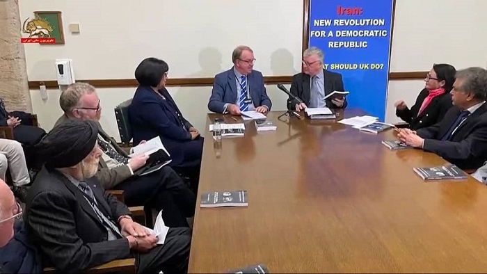 Mr. Struan Stevenson, a former member of the Scottish and European parliaments, unveiled his new book, "Dictators and Revolution- Iran, A Contemporary History," during a conference in the British parliament on Wednesday.