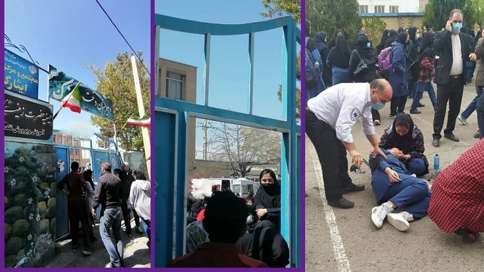 Protests and anger among the Iranian public continue to escalate on Wednesday, marking the 209th day of Iran's nationwide uprising. The Iranian regime has been accused of orchestrating and organizing chemical gas attacks.