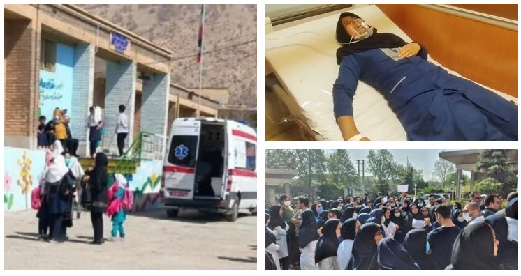 The Iranian regime has come under fire for its handling of the recent wave of school poisonings that have affected over 500 schools in 109 cities throughout the country since November 30.
