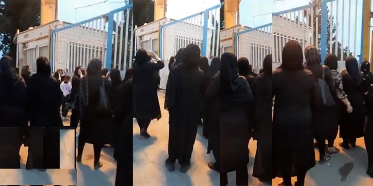 The protest gathering of the families of death row prisoners in Qezel Hesar Prison turned into violence with the intervention of plainclothes agents and special police guards.