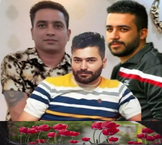 The three young protesters executed in Isfahan were Saleh Mir-Hashemi, Majid Kazemi, and Saeid Yaghoubi.