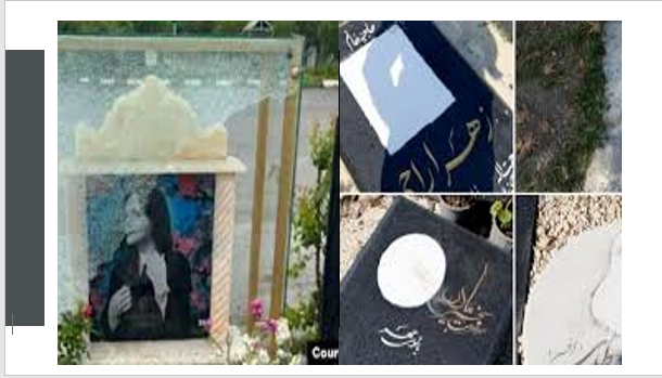 The attack on Ayachi Cemetery and the destruction of the tombstones of the slain protesters have been stepped up in various regions of Iran in recent weeks.