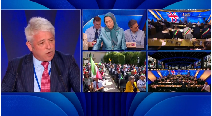 He concluded by expressing admiration and support for Madame Rajavi, the leader of the Iranian Resistance, whose ten-point plan, he believes, offers "real hope of a better, decent, prosperous, life-enhancing future for the people of Iran."
