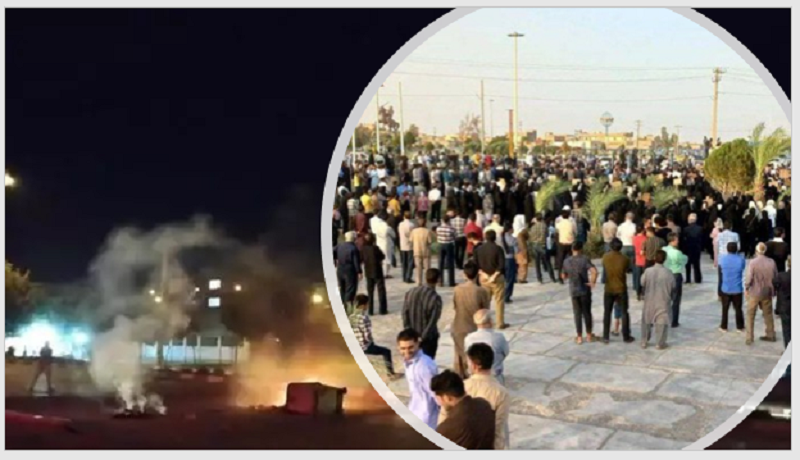 The demonstration, which saw people gather in front of the governor's office and city water department, was met with a brutal response from security forces, which fired tear gas at the protesters and left several injured.