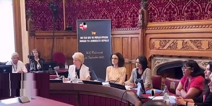 A conference at the House of Commons today highlighted global solidarity with the Iranian protests and particularly applauded the resilience of Iranian women in their quest for freedom and democracy.
