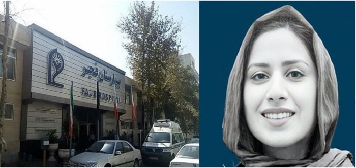 Maryam Lotfi, a reporter from Sharq Daily, who went to the Fajr Hospital at noon on Monday, October 2, 2023, to prepare a report on the situation of Armita Geravand, was arrested.