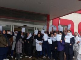 Medical staff from different hospitals have held protest rallies in several Iranian cities over the past few days.