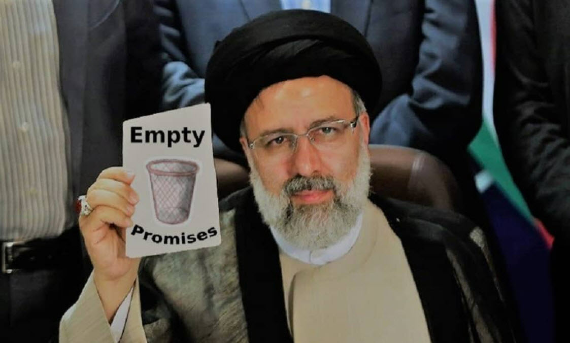 Ebrahim Raisi, the regime's president, exacerbated the situation with his hollow promises and futile attempts to address the economic crisis.