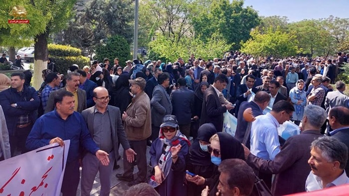 Protests and strikes have erupted in multiple cities across Iran on, May 15.