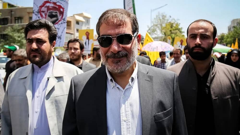 iran-ali-shamkhani-and-bodyguards-rally As Iran approaches its highly anticipated and contentious presidential elections fresh allegations of corruption have surfaced against Ali Shamkhani, the former Secretary of the Supreme National Security Council.