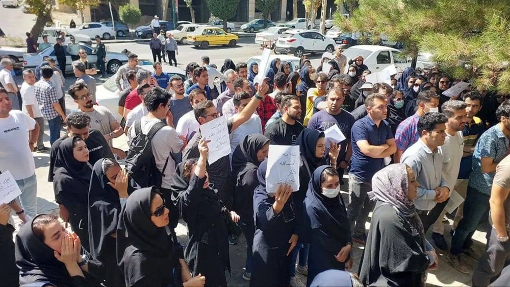 The recent protests have seen an unprecedented level of participation, with 90% of nurses in Shiraz going on strike last week.