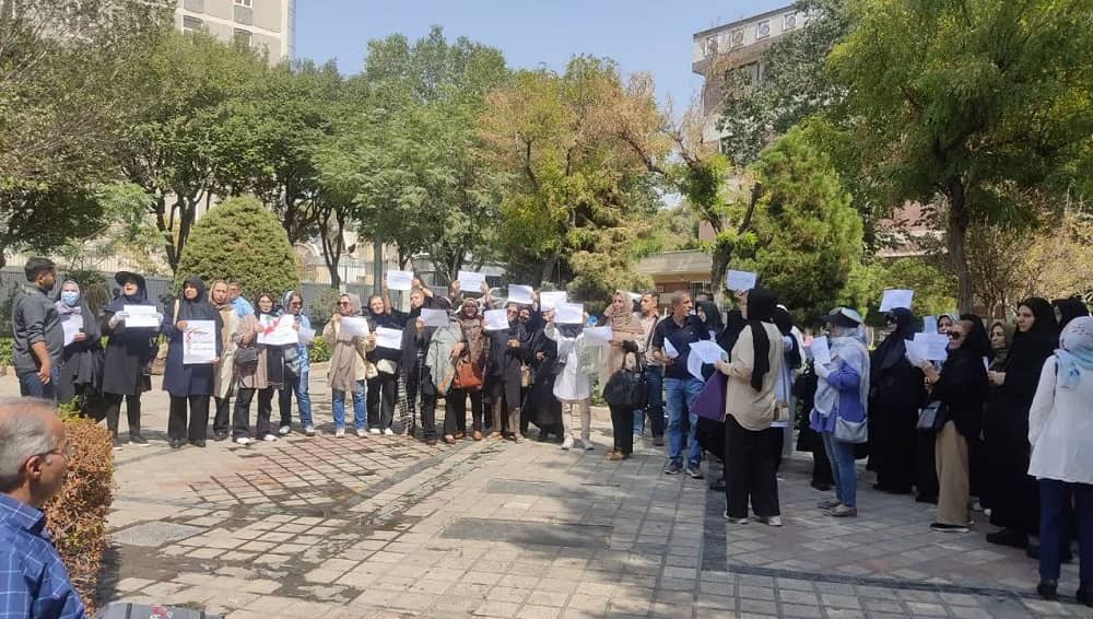 Protests erupted across Iran on Monday, as workers, retirees, and healthcare professionals took to the streets in multiple cities, expressing mounting frustration with the Iranian regime’s neglect of basic economic rights and labor conditions.