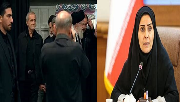 the only woman in the cabinet, allegedly chosen by Khamenei through a direct phone call.