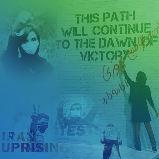 Other chants, such as “November, the shining month; the regime is nearing its end,” and “Khamenei will fall,” were declarations of hope and determination.