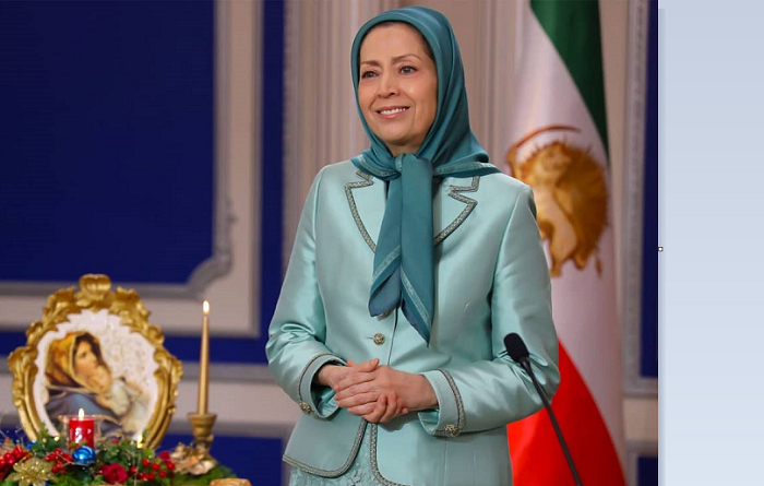 Maryam Rajavi. Merry Christmas to our Christian compatriots and all followers of Christ.