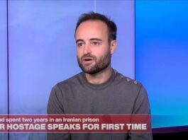 Louis Arnaud, a French banking consultant and former hostage in Iran, speaking to France 24 on January 16, 2025