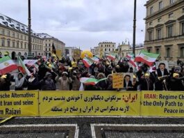 Amid freezing temperatures of -12 degrees Celsius, hundreds of Iranian Resistance supporters gathered near the Munich Security Conference (MSC2025) to demand a tougher stance against the Iranian regime.