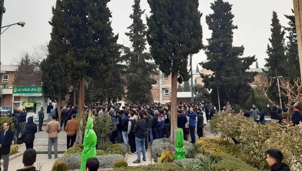 A surge of student protests has shaken Tehran University after the killing of a student by the regime’s security forces.
